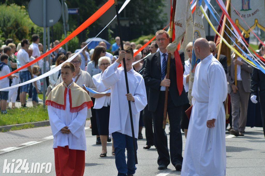 Procesja z okazji Bożego Ciała