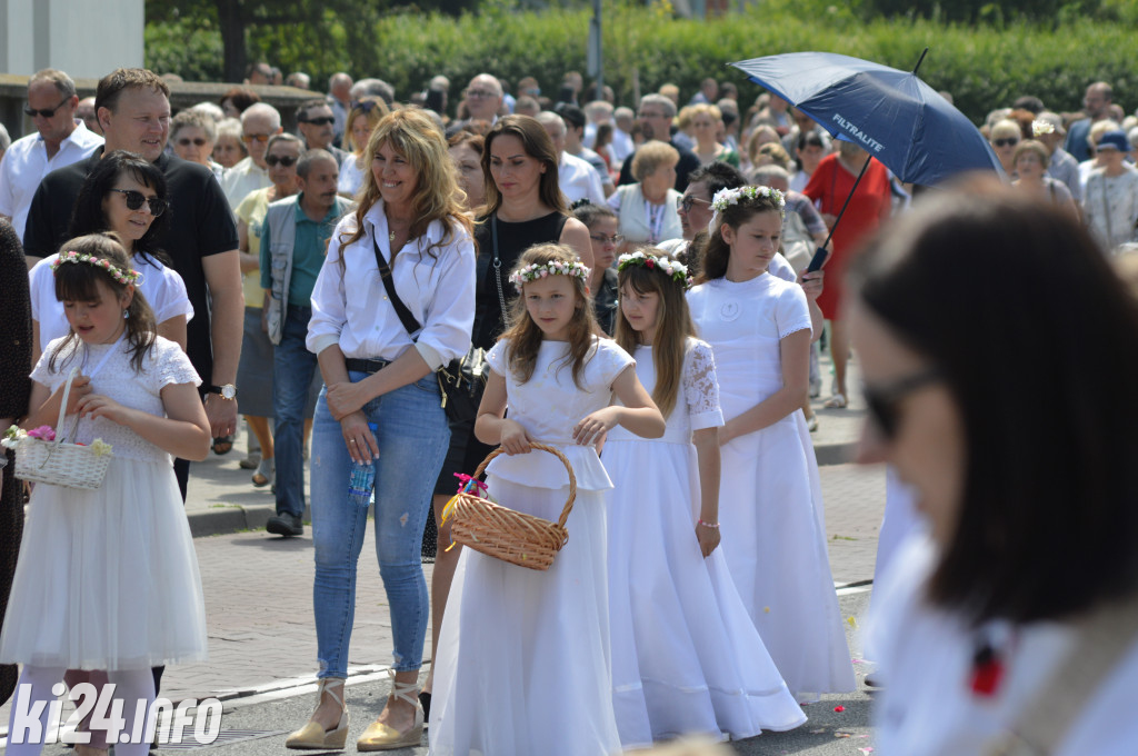 Procesja z okazji Bożego Ciała