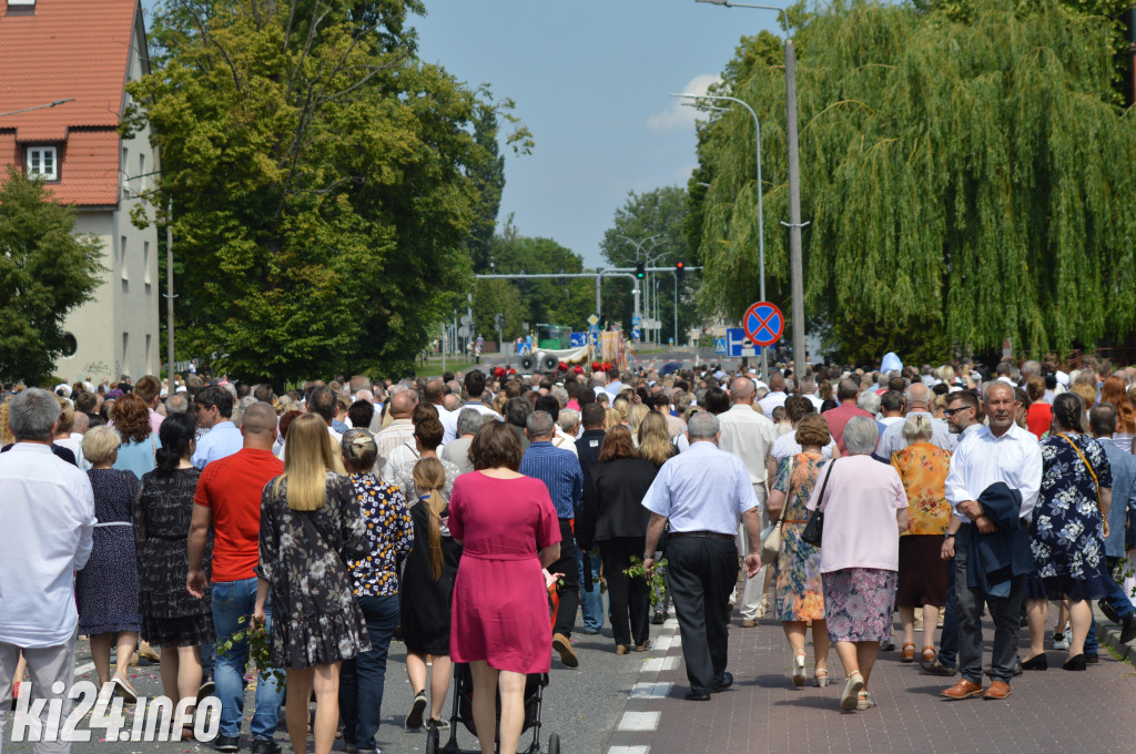Procesja z okazji Bożego Ciała
