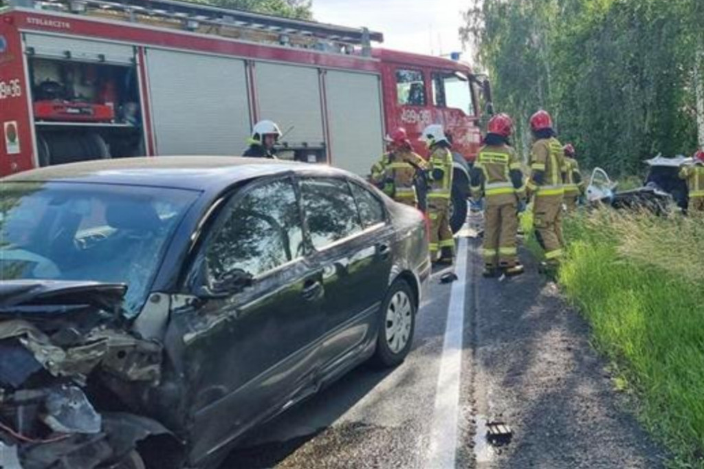 Wypadek na DK15