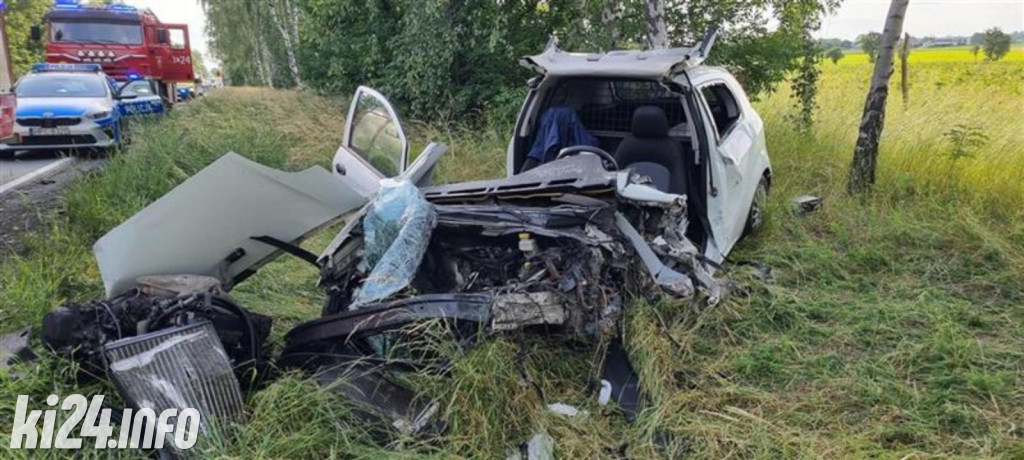 Wypadek na DK15