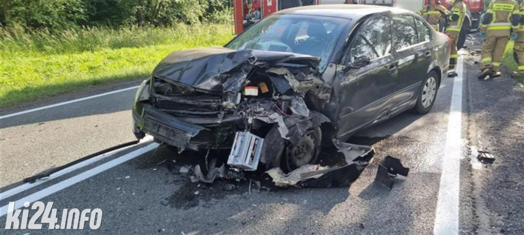Wypadek na DK15
