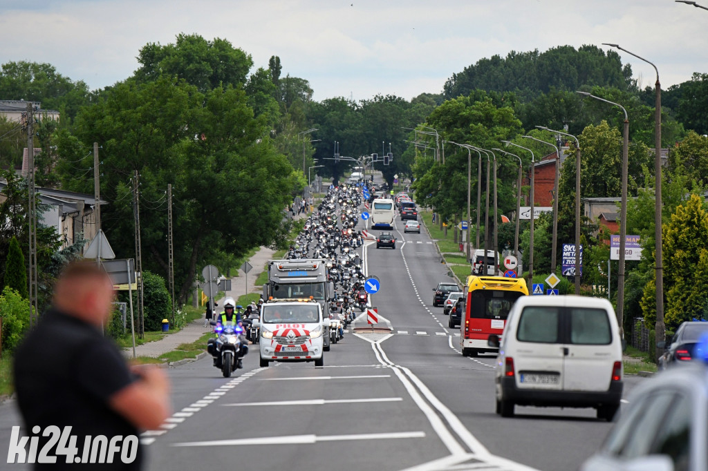 Wielka parada motocykli. XVII Zlot 
