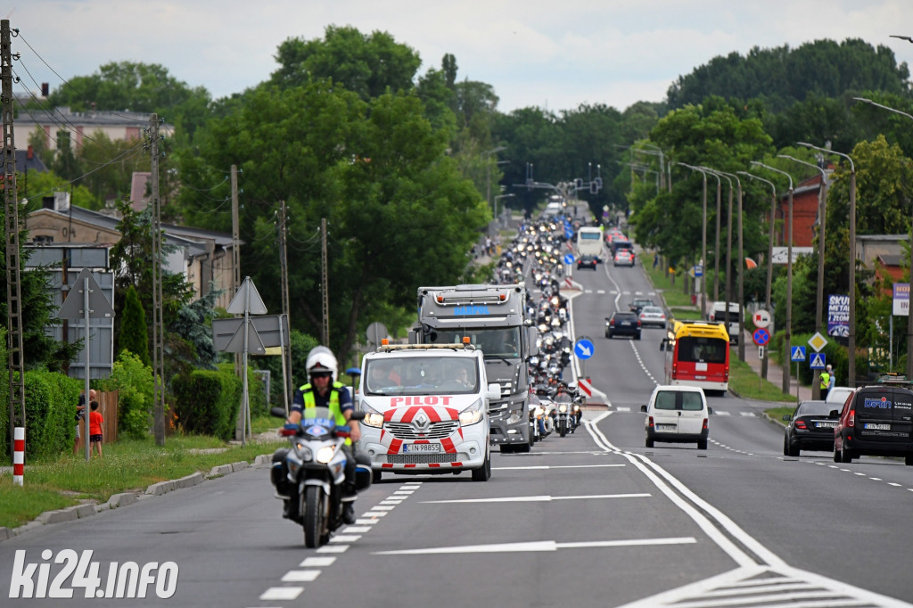 Wielka parada motocykli. XVII Zlot 