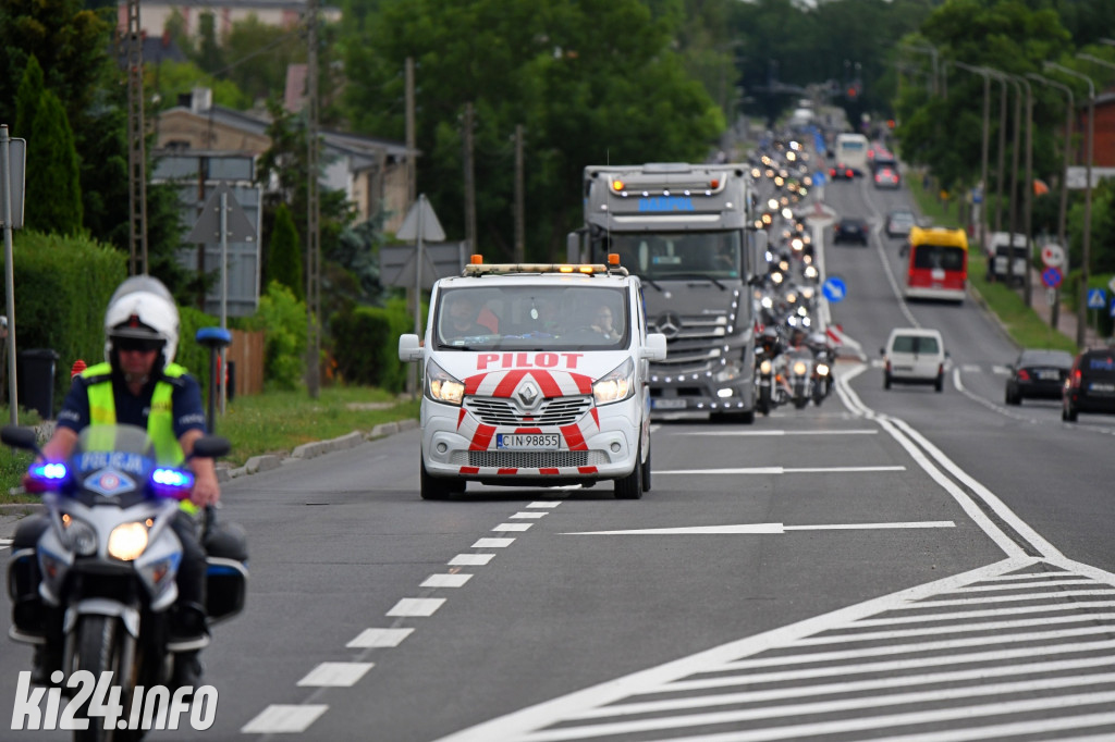 Wielka parada motocykli. XVII Zlot 