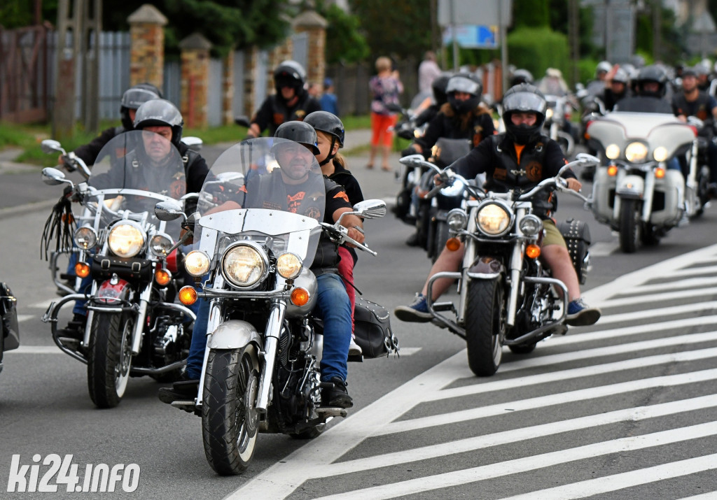 Wielka parada motocykli. XVII Zlot 