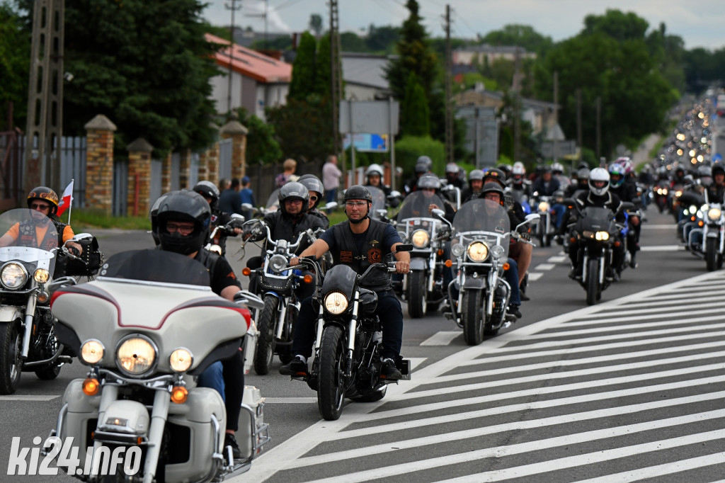 Wielka parada motocykli. XVII Zlot 