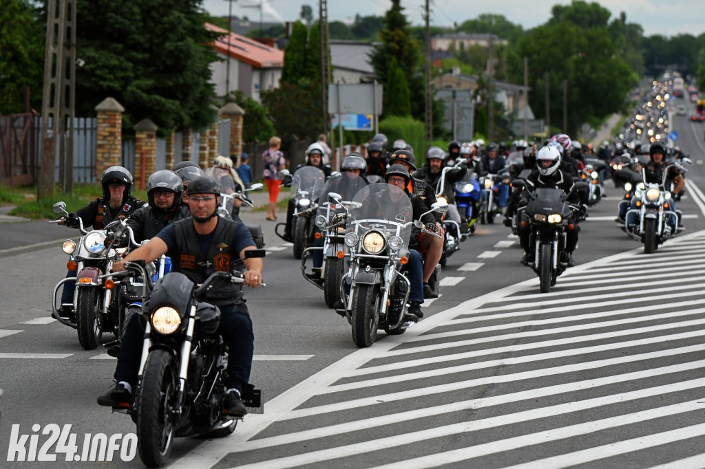 Wielka parada motocykli. XVII Zlot 