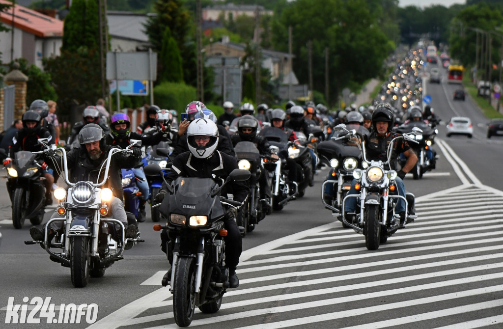 Wielka parada motocykli. XVII Zlot 