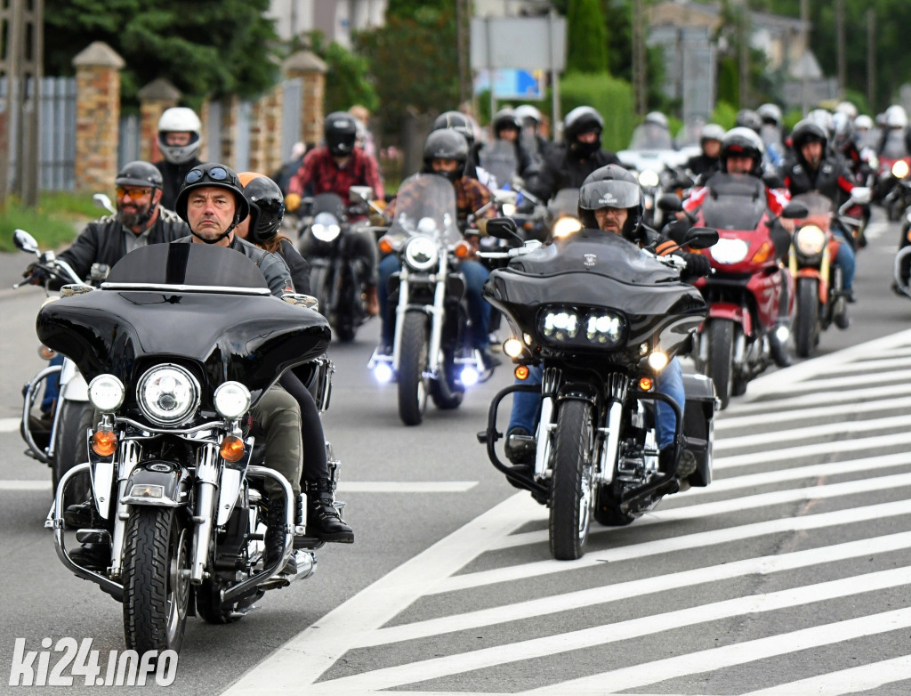 Wielka parada motocykli. XVII Zlot 
