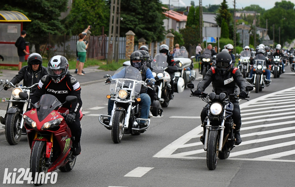 Wielka parada motocykli. XVII Zlot 