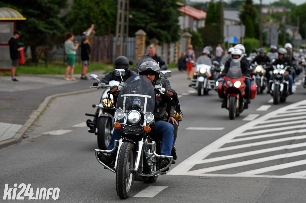 Wielka parada motocykli. XVII Zlot 
