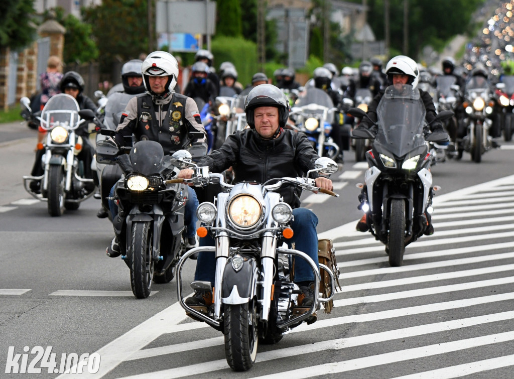 Wielka parada motocykli. XVII Zlot 