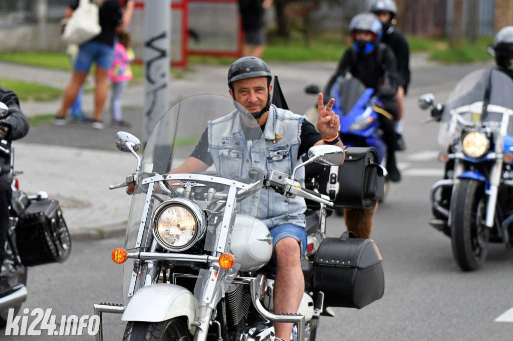 Wielka parada motocykli. XVII Zlot 
