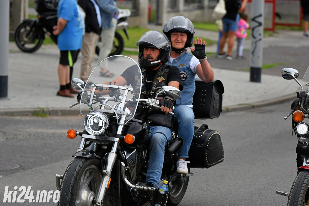 Wielka parada motocykli. XVII Zlot 