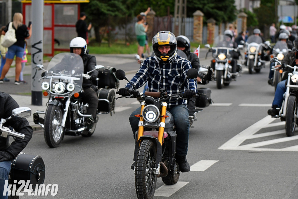 Wielka parada motocykli. XVII Zlot 