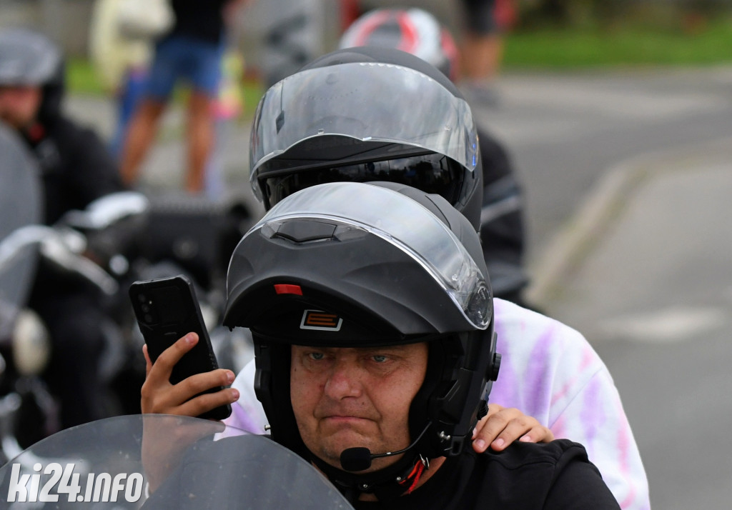 Wielka parada motocykli. XVII Zlot 