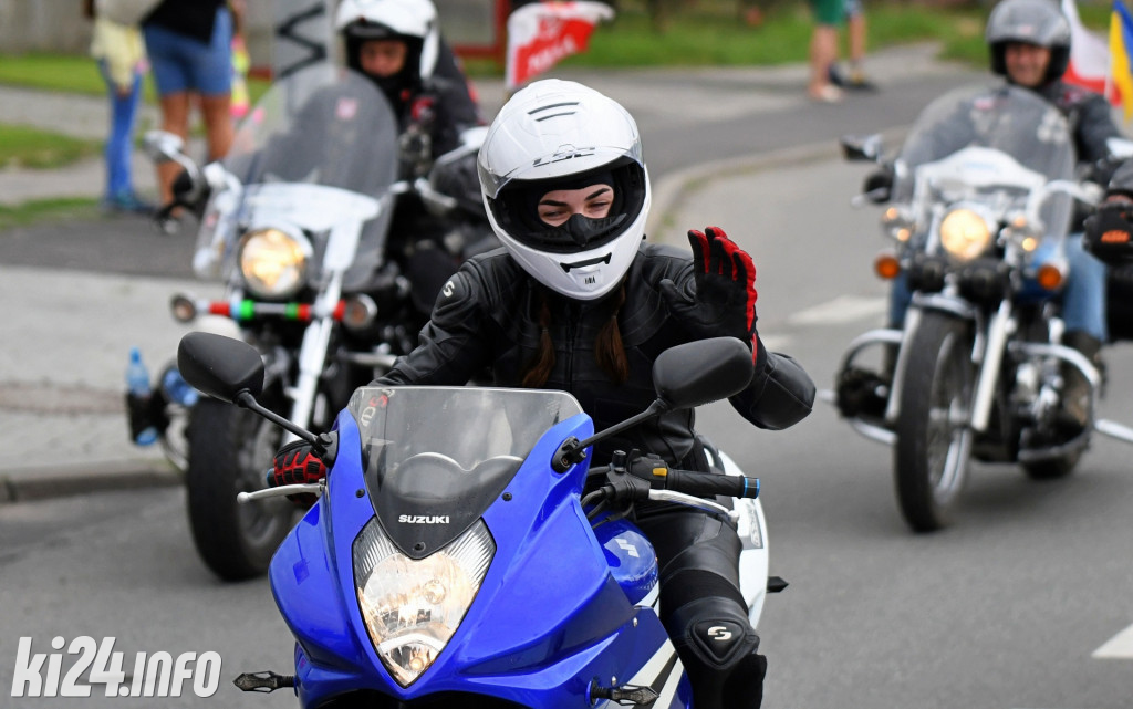 Wielka parada motocykli. XVII Zlot 