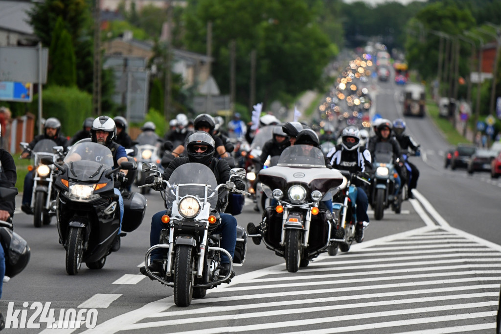 Wielka parada motocykli. XVII Zlot 