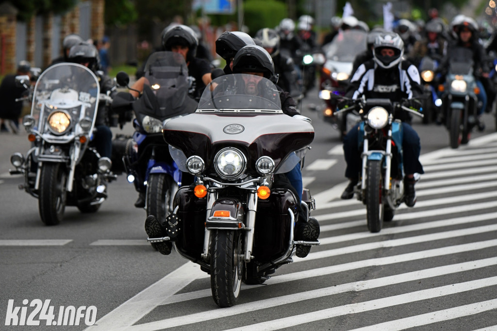 Wielka parada motocykli. XVII Zlot 