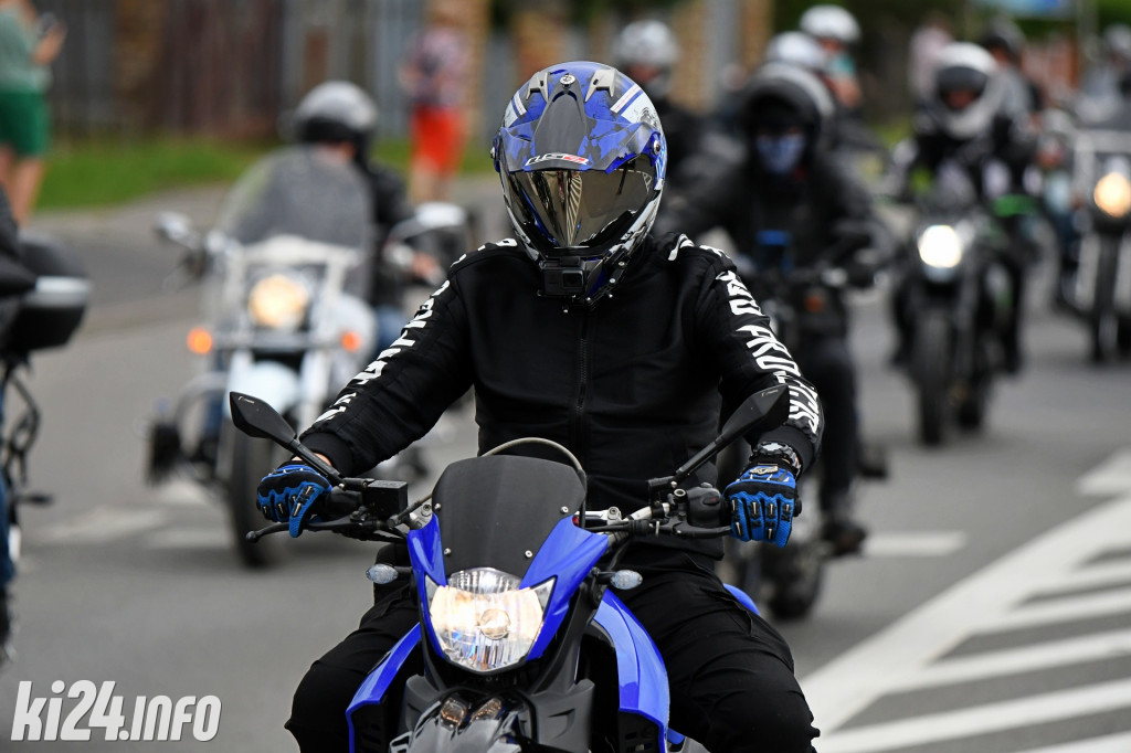 Wielka parada motocykli. XVII Zlot 