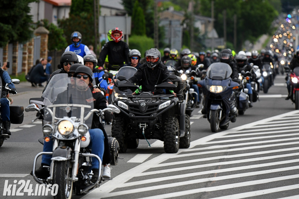Wielka parada motocykli. XVII Zlot 