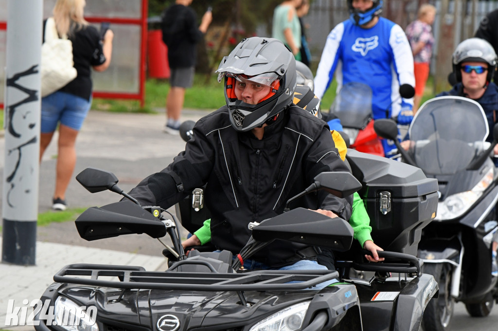Wielka parada motocykli. XVII Zlot 