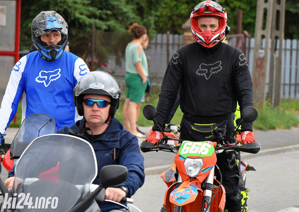 Wielka parada motocykli. XVII Zlot 