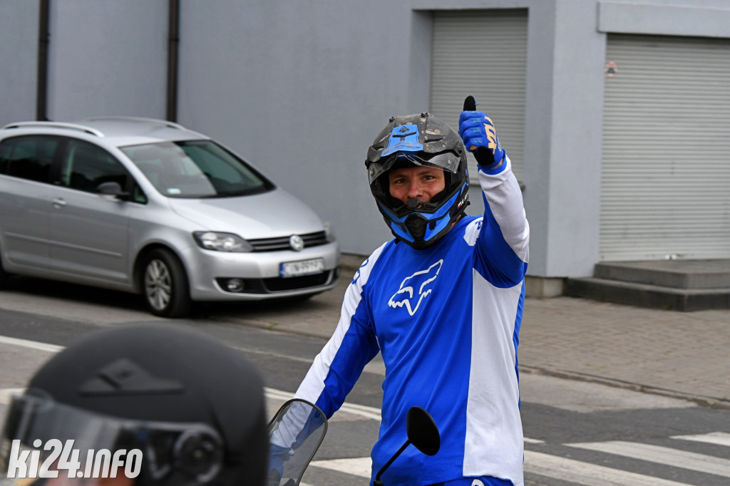Wielka parada motocykli. XVII Zlot 