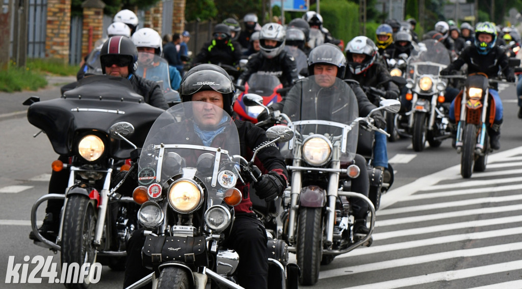 Wielka parada motocykli. XVII Zlot 