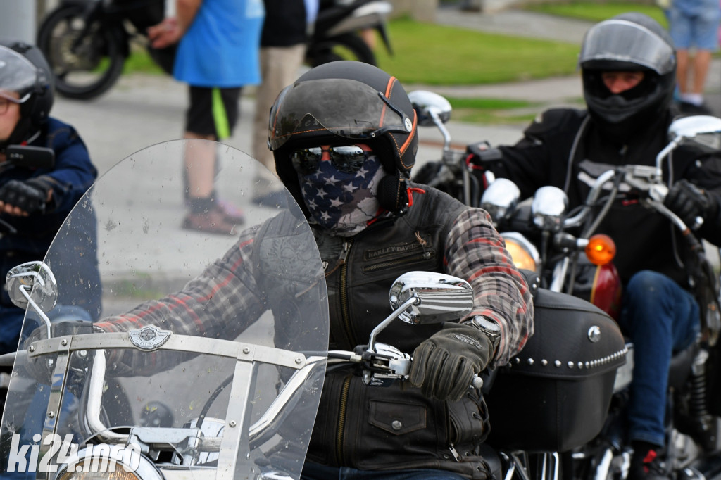Wielka parada motocykli. XVII Zlot 