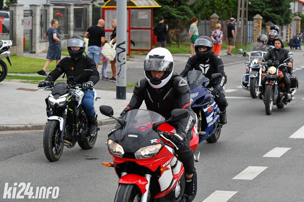 Wielka parada motocykli. XVII Zlot 