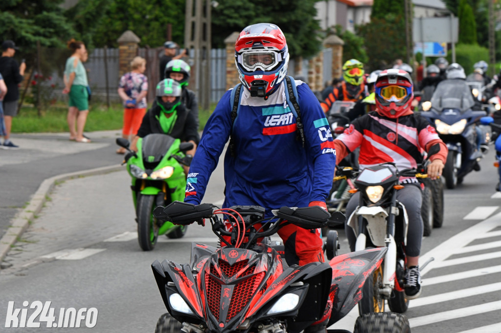 Wielka parada motocykli. XVII Zlot 