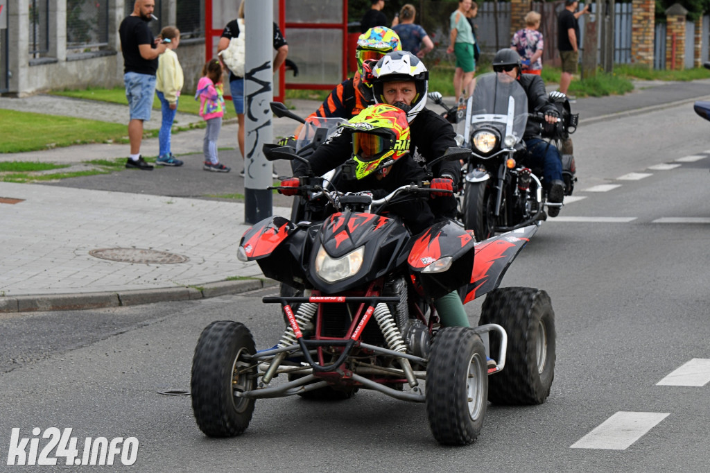 Wielka parada motocykli. XVII Zlot 