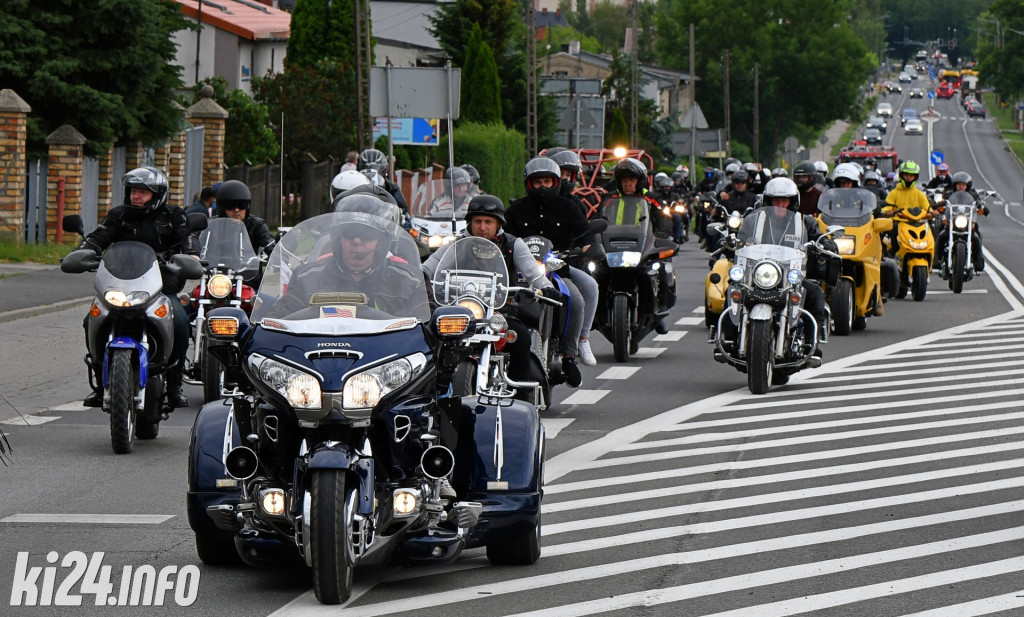 Wielka parada motocykli. XVII Zlot 