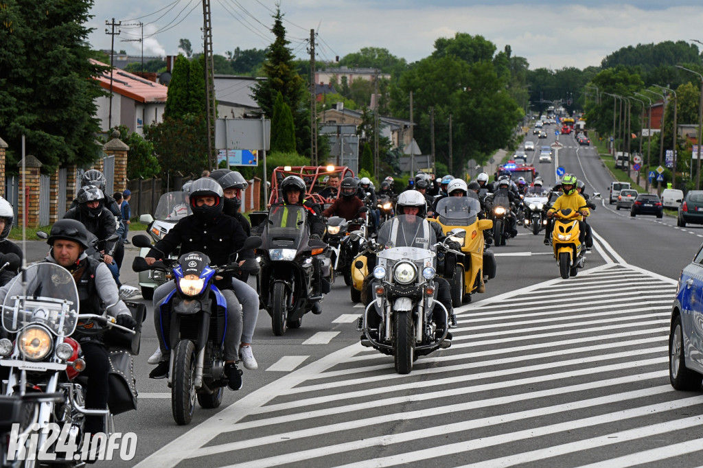 Wielka parada motocykli. XVII Zlot 