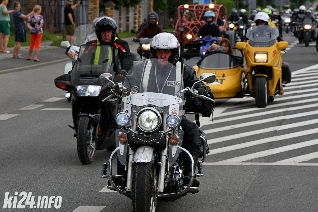 Wielka parada motocykli. XVII Zlot 