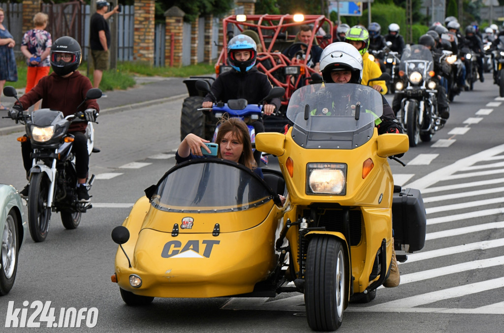 Wielka parada motocykli. XVII Zlot 