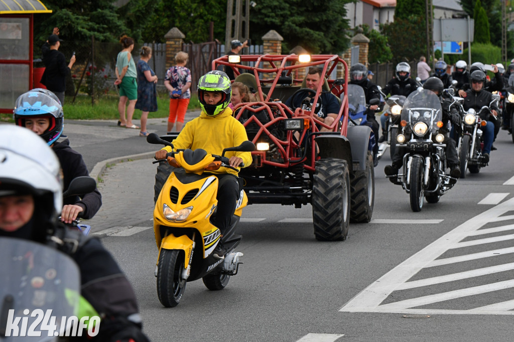 Wielka parada motocykli. XVII Zlot 