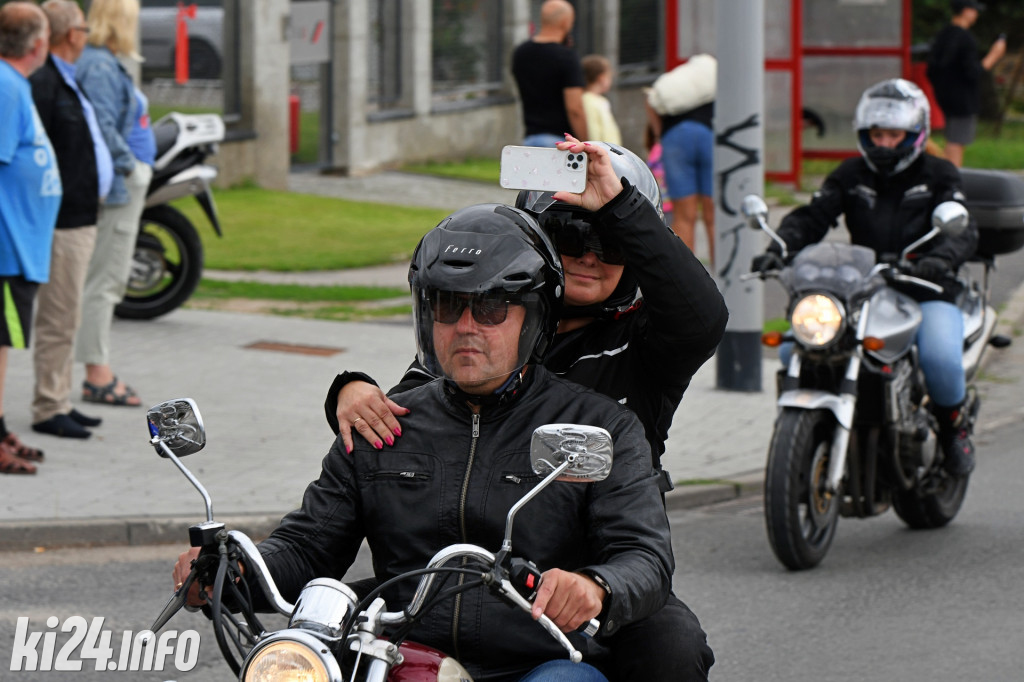 Wielka parada motocykli. XVII Zlot 