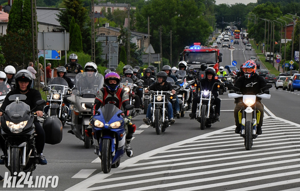 Wielka parada motocykli. XVII Zlot 
