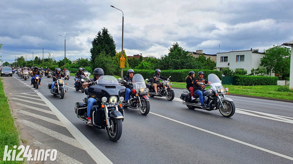 Wielka parada motocykli. XVII Zlot 