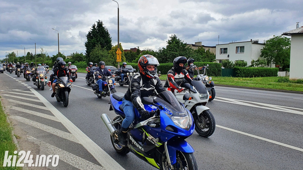 Wielka parada motocykli. XVII Zlot 