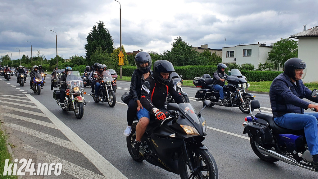 Wielka parada motocykli. XVII Zlot 