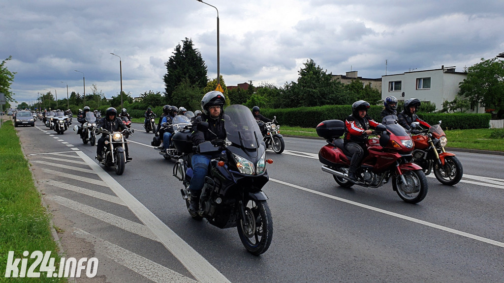 Wielka parada motocykli. XVII Zlot 