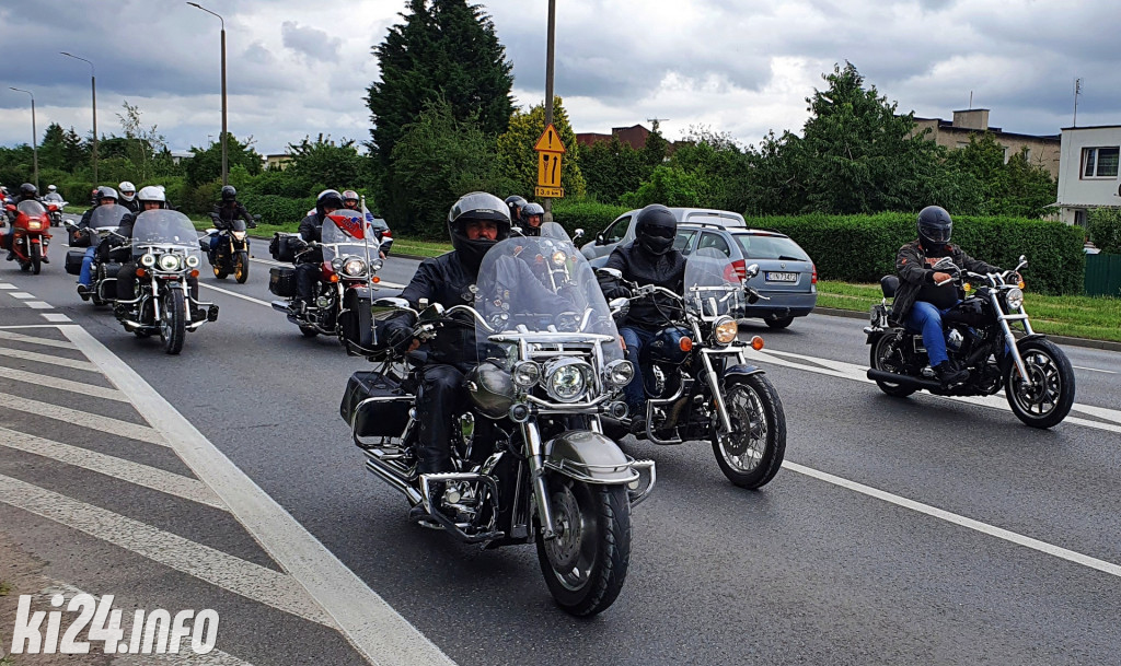 Wielka parada motocykli. XVII Zlot 