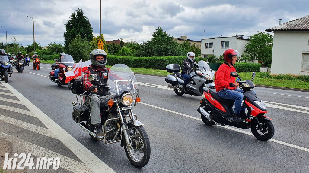Wielka parada motocykli. XVII Zlot 