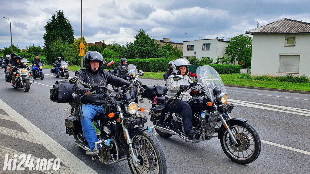 Wielka parada motocykli. XVII Zlot 