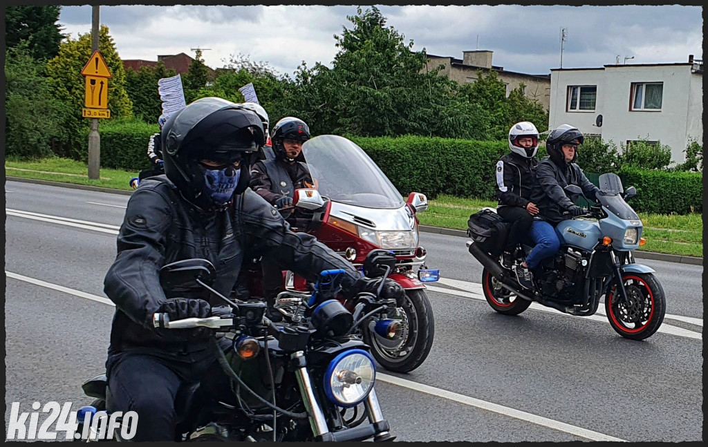Wielka parada motocykli. XVII Zlot 