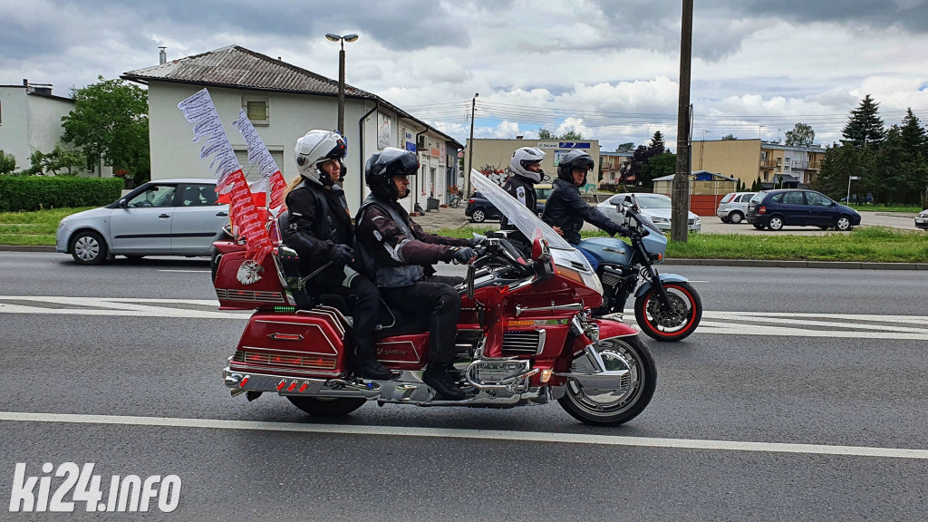 Wielka parada motocykli. XVII Zlot 